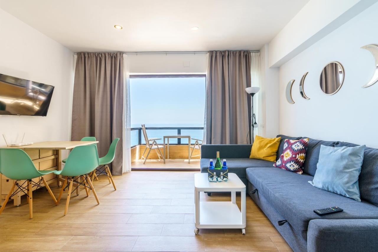 Amazing Views Beachfront Apartment With Swimming Pool Benalmadena Ngoại thất bức ảnh